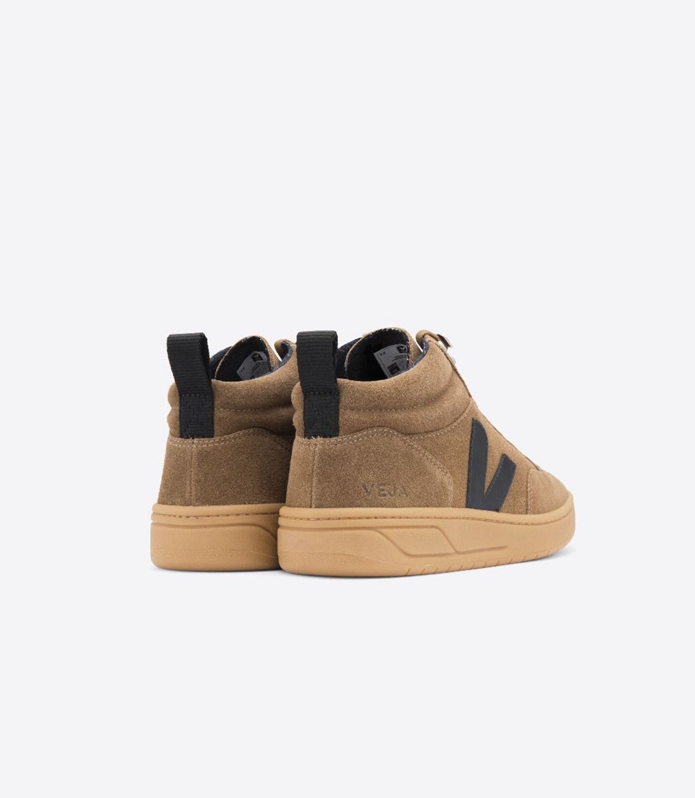 Veja Sneakers Dam - Roraima Suede - Bruna/Nigga - 256471-GUP